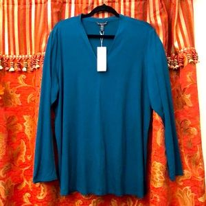 Eileen Fisher V-Neck Top